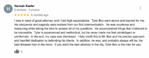 Overman Legal Group Google review